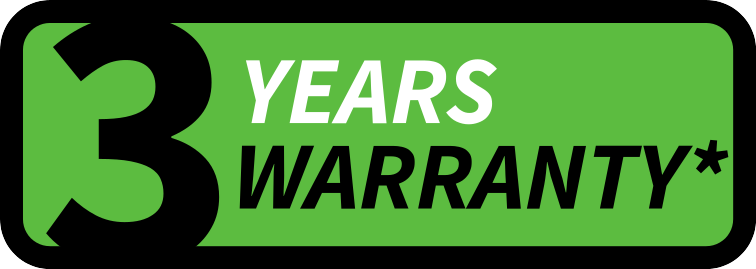 Three years of warranty for Velometrik pressure sensor